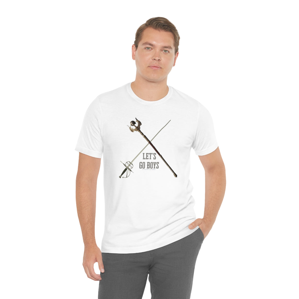 New World Life Staff and Rapier Let's Go Boys T-Shirt