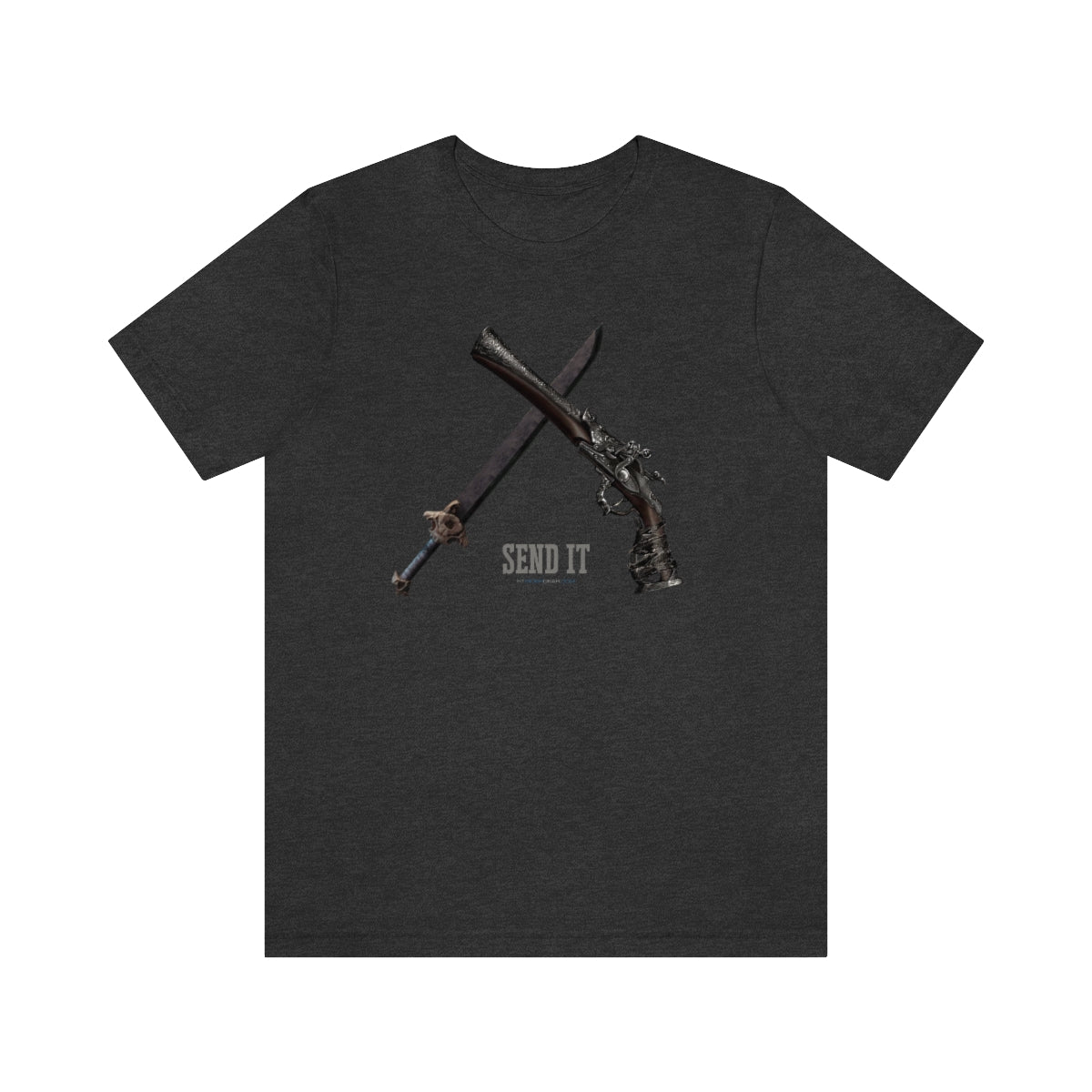 New World Sword and Blunderbuss Send It T-Shirt