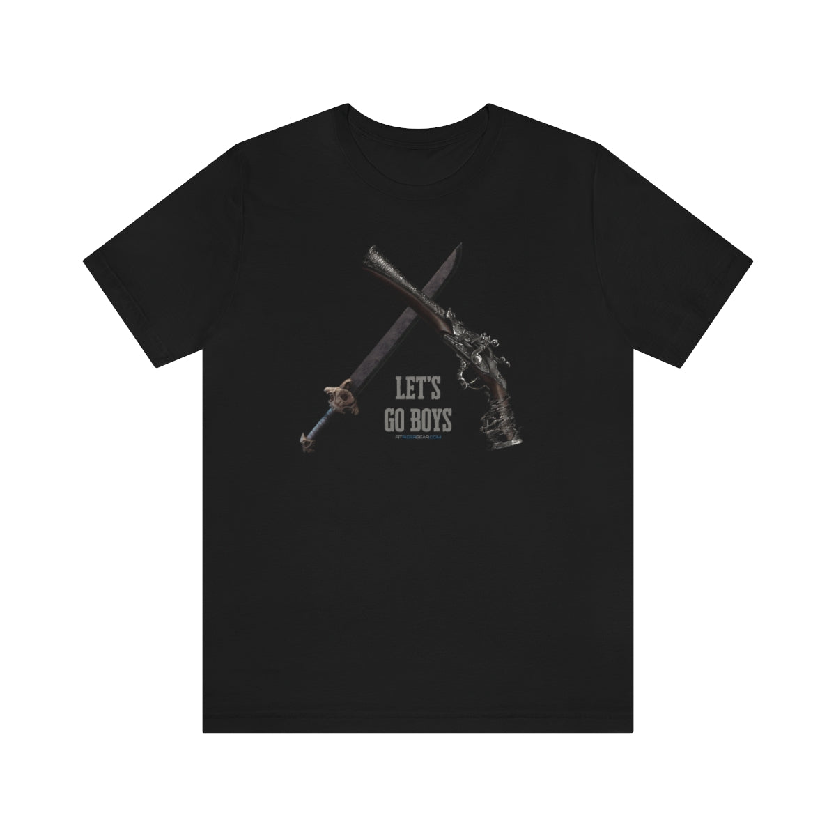 New World Sword and Blunderbuss Let's Go Boys T-Shirt