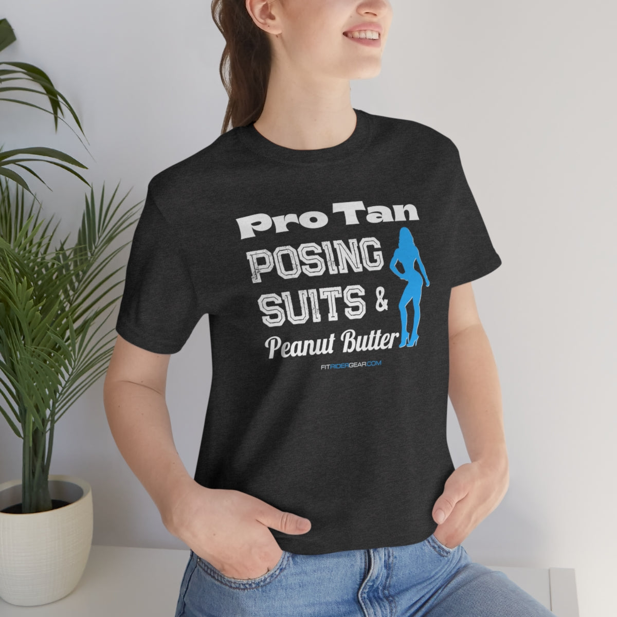 Pro Tan Posing Suits & Peanut Butter T-Shirt