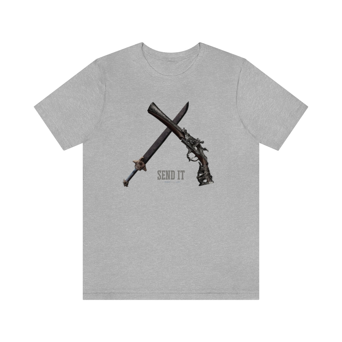 New World Sword and Blunderbuss Send It T-Shirt