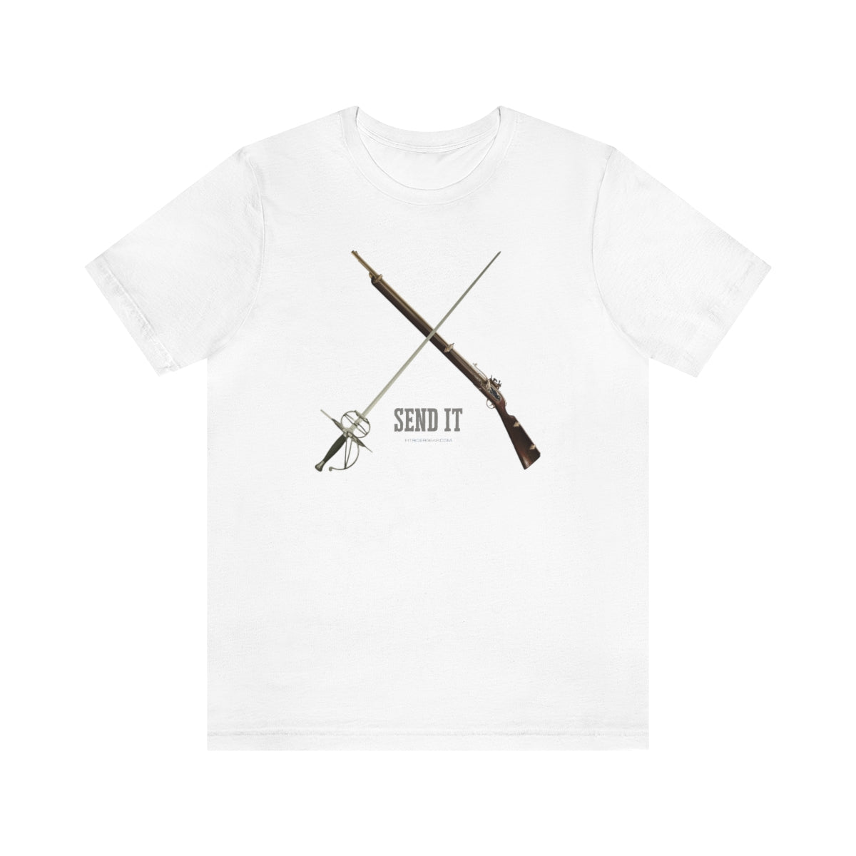 New World Musket and Rapier Send It T-Shirt