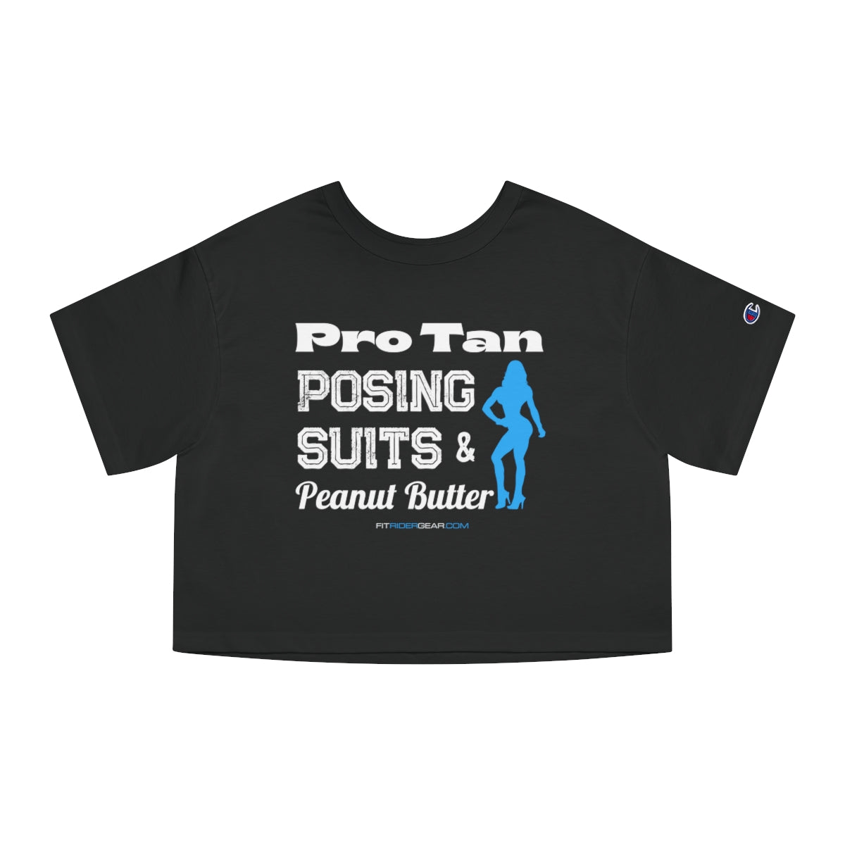 Pro Tan Posing Suits & Peanut Butter Cropped T-Shirt