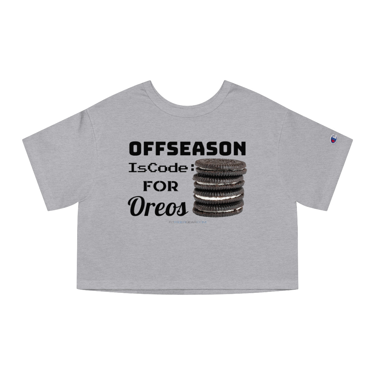 Offseason Is Code For Oreos Cropped T-Shirt