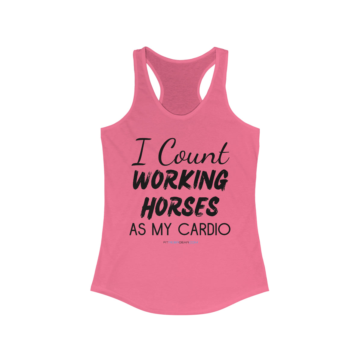 I Count Working Horses As My Cardio Tank