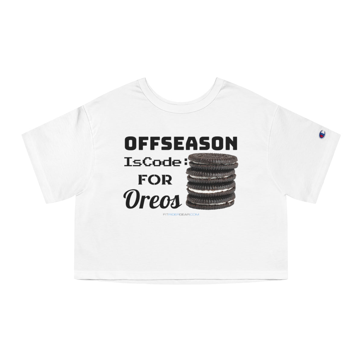 Offseason Is Code For Oreos Cropped T-Shirt