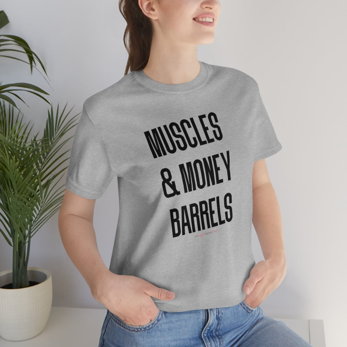 Muscles and Money Barrels T-Shirt