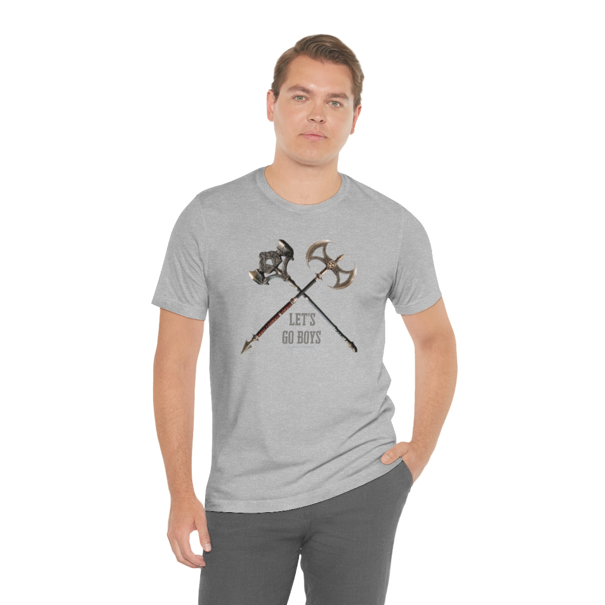 New World Great Axe and Hammer Let's Go Boys T-Shirt