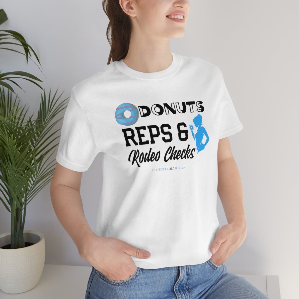 Donuts Reps & Rodeo Checks T-Shirt