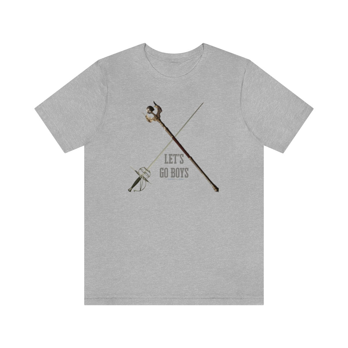 New World Life Staff and Rapier Let's Go Boys T-Shirt