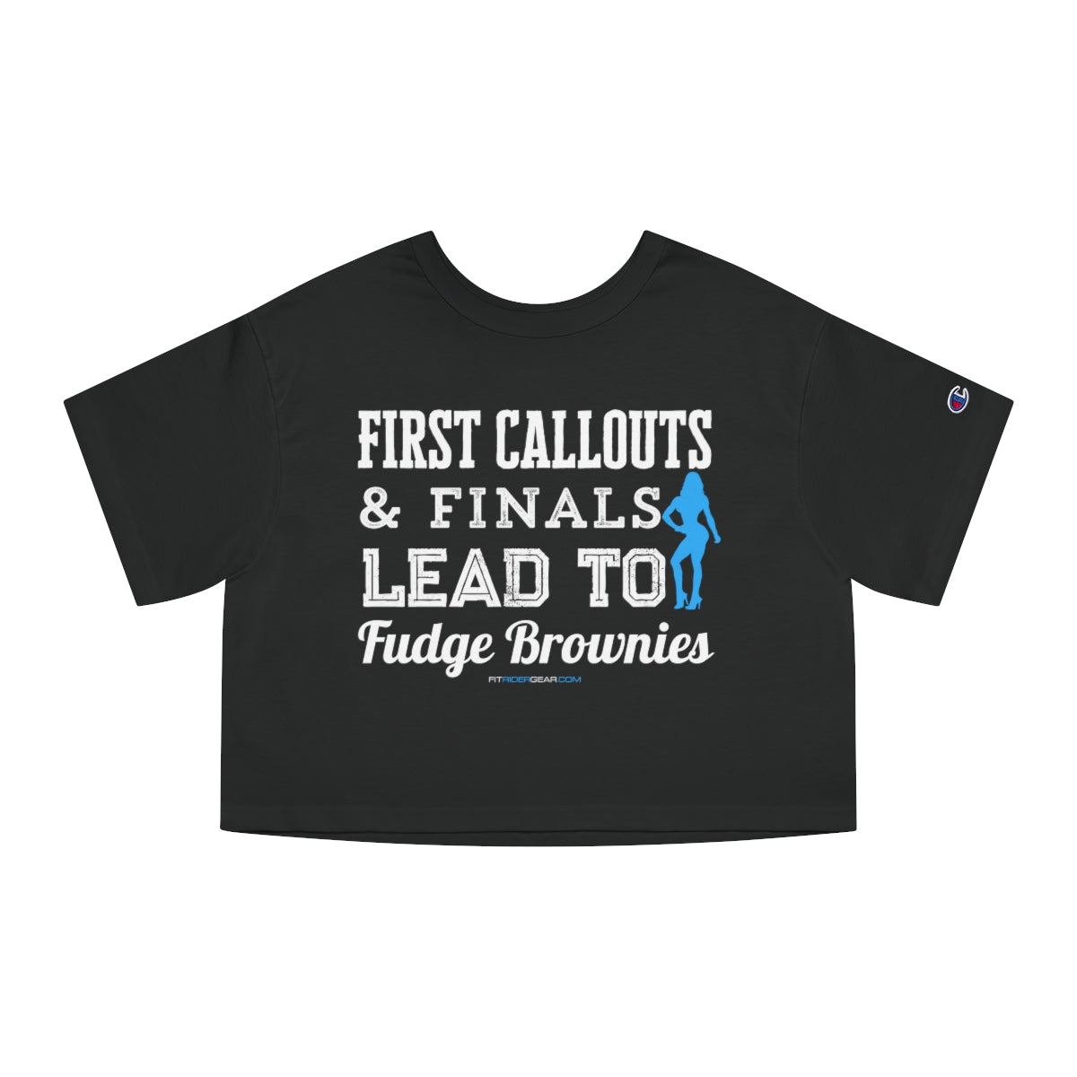 First Callouts & Finals Lead To Fudge Brownies Bikini Edition Cropped T-Shirt