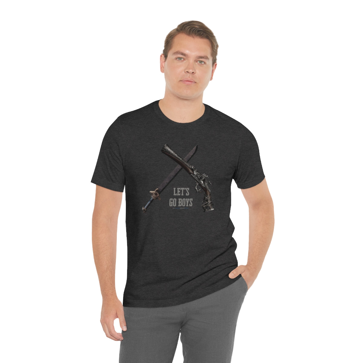 New World Sword and Blunderbuss Let's Go Boys T-Shirt