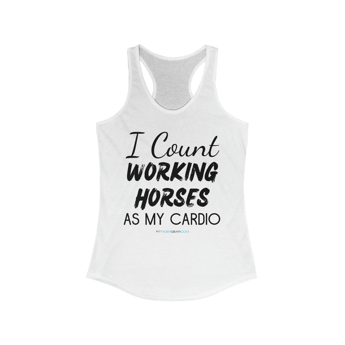 I Count Working Horses As My Cardio Tank