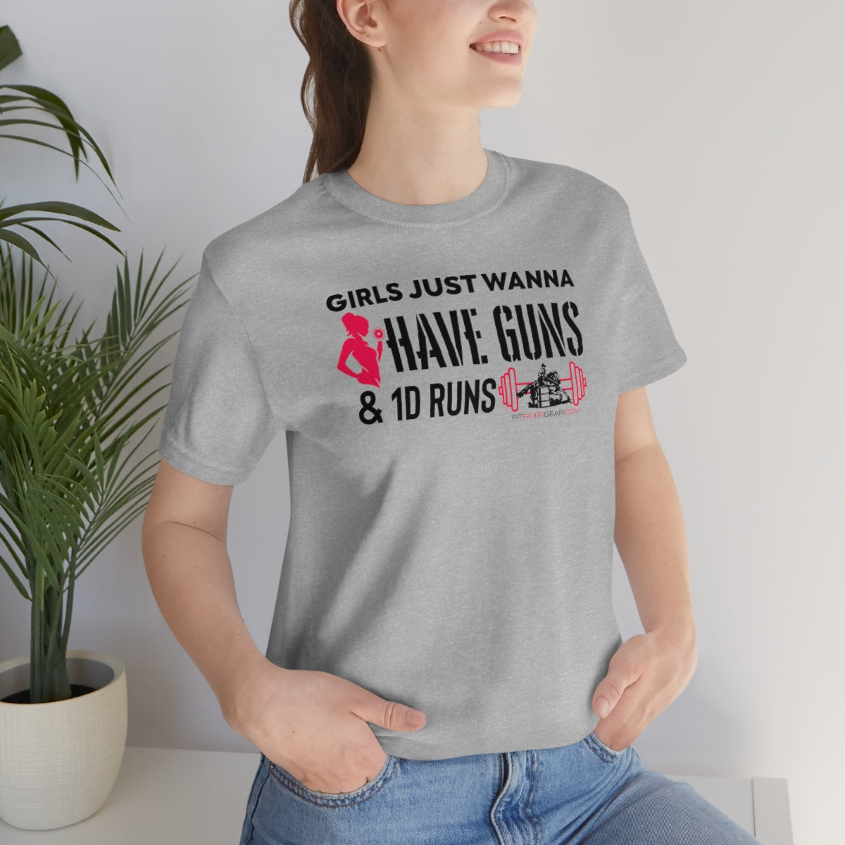 Girls Just Wanna Have Guns & 1D Runs T-Shirt