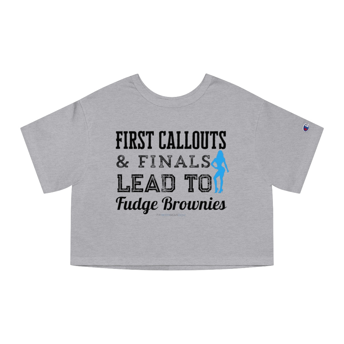 First Callouts & Finals Lead To Fudge Brownies Bikini Edition Cropped T-Shirt