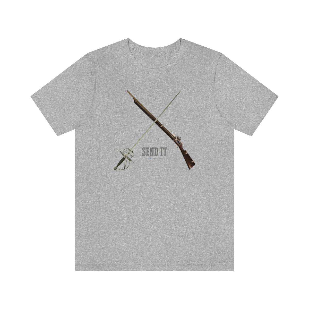 New World Musket and Rapier Send It T-Shirt