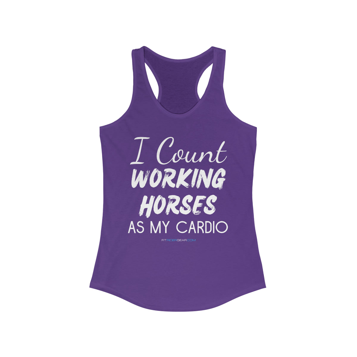 I Count Working Horses As My Cardio Tank