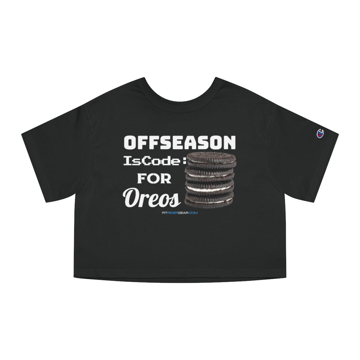 Offseason Is Code For Oreos Cropped T-Shirt