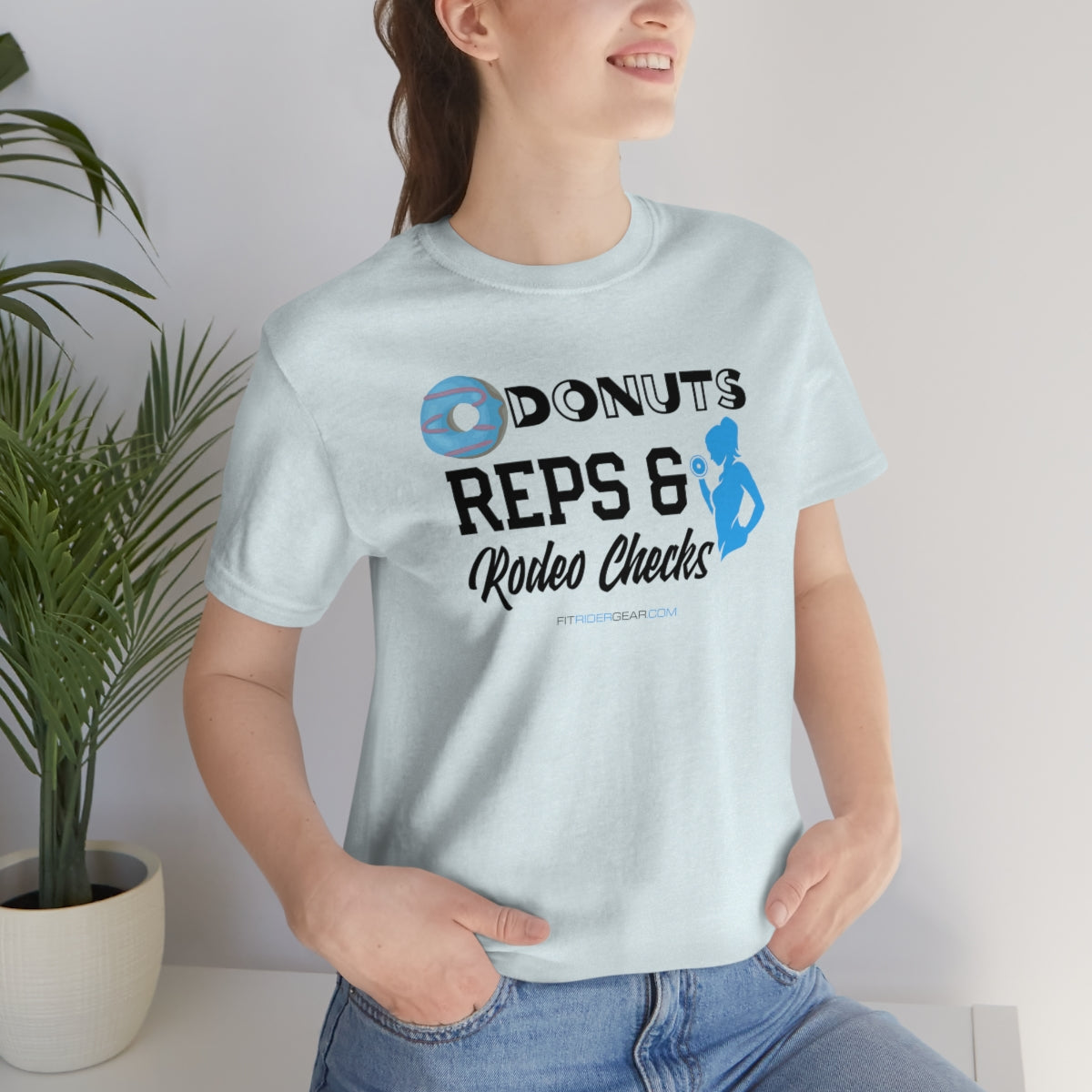 Donuts Reps & Rodeo Checks T-Shirt