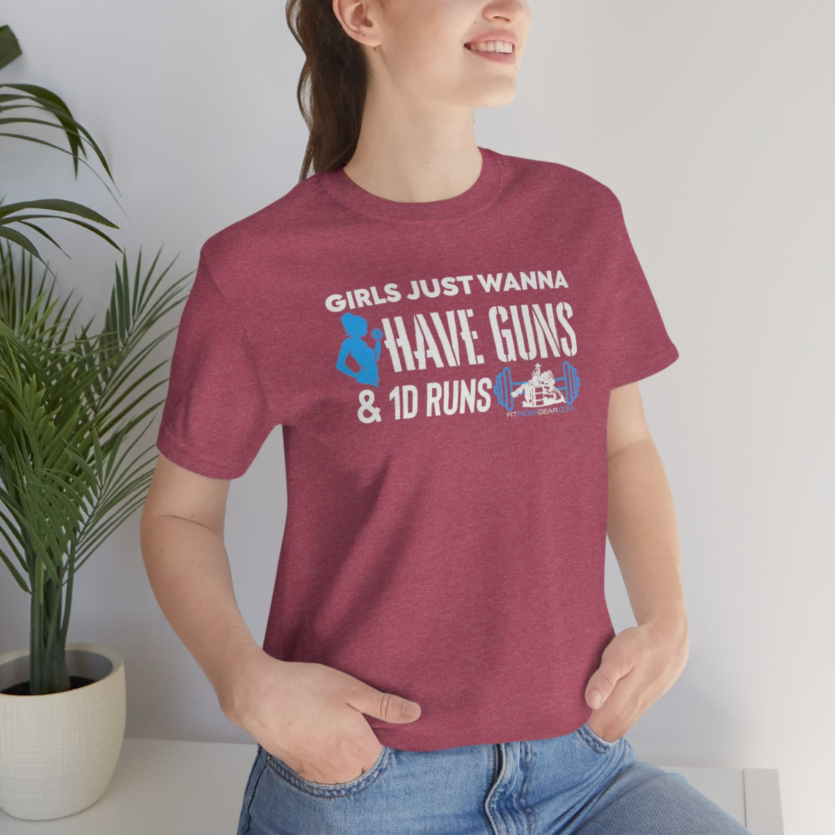 Girls Just Wanna Have Guns & 1D Runs T-Shirt