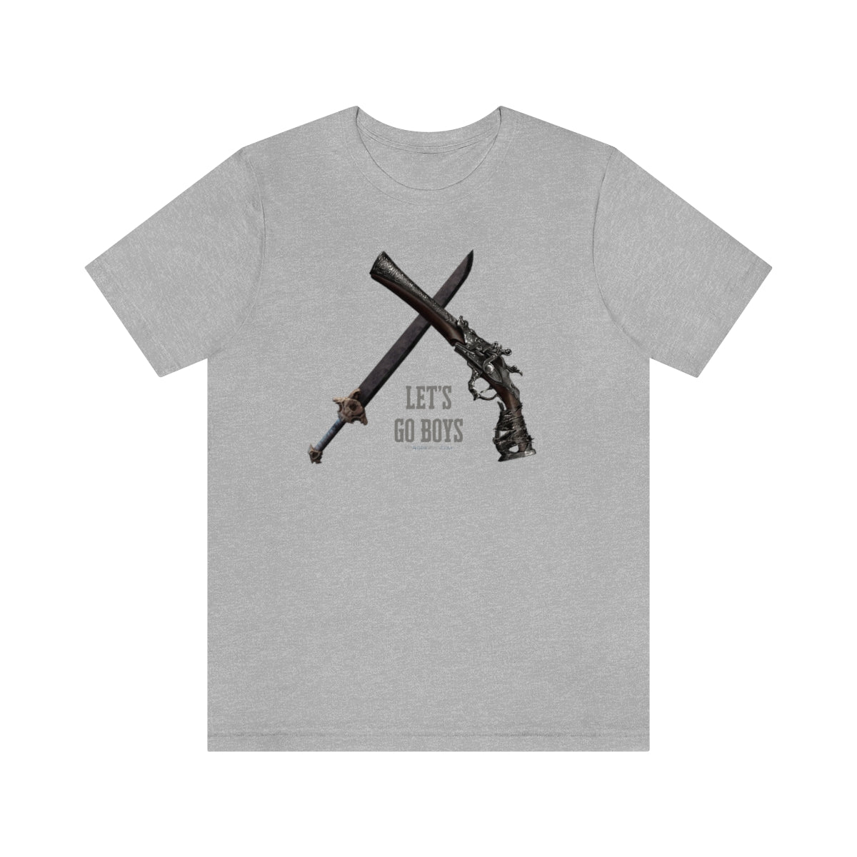 New World Sword and Blunderbuss Let's Go Boys T-Shirt