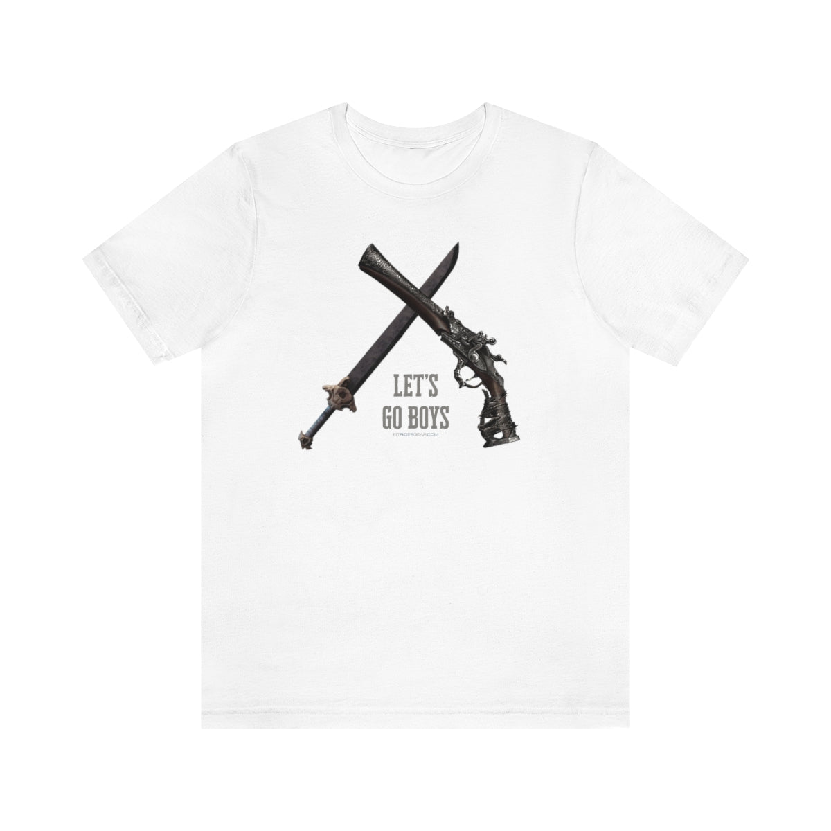 New World Sword and Blunderbuss Let's Go Boys T-Shirt