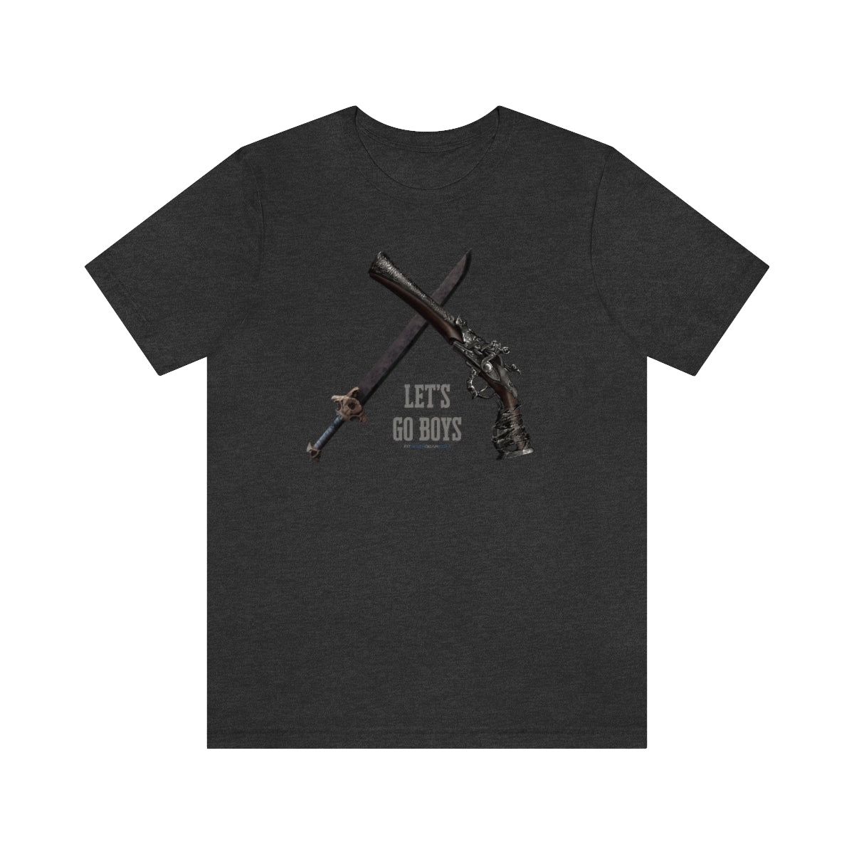 New World Sword and Blunderbuss Let's Go Boys T-Shirt