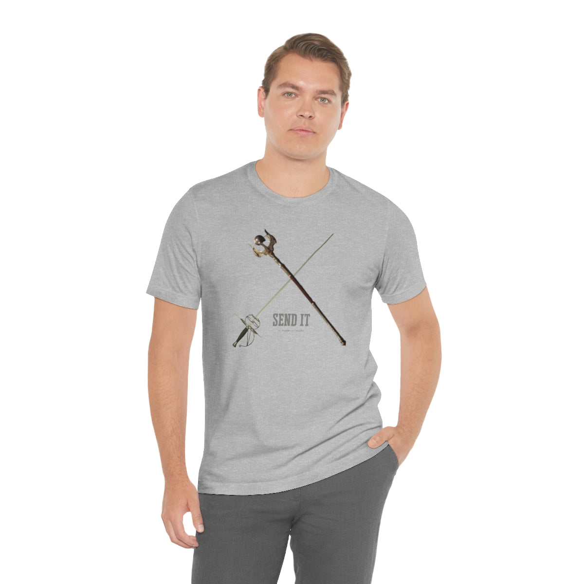 New World Life Staff and Rapier Send It T-Shirt