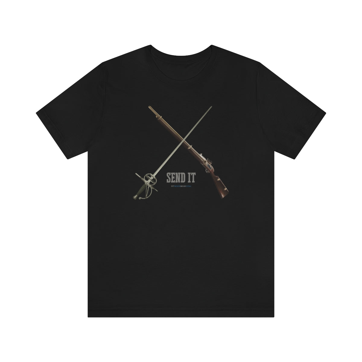 New World Musket and Rapier Send It T-Shirt