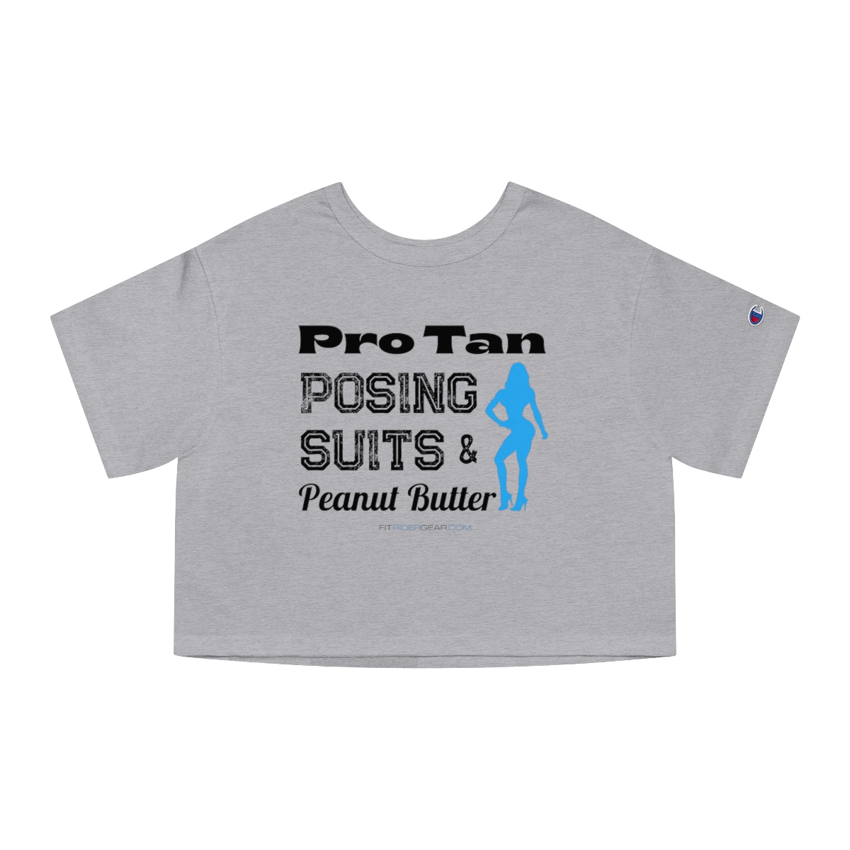 Pro Tan Posing Suits & Peanut Butter Cropped T-Shirt