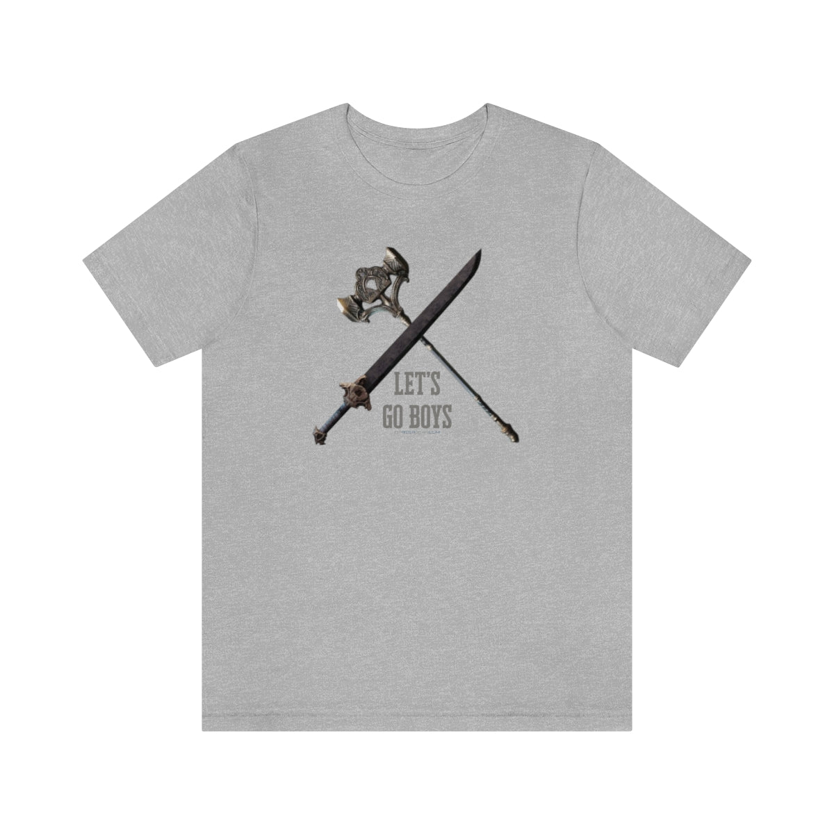 New World Great Sword and Hammer Let's Go Boys T-Shirt