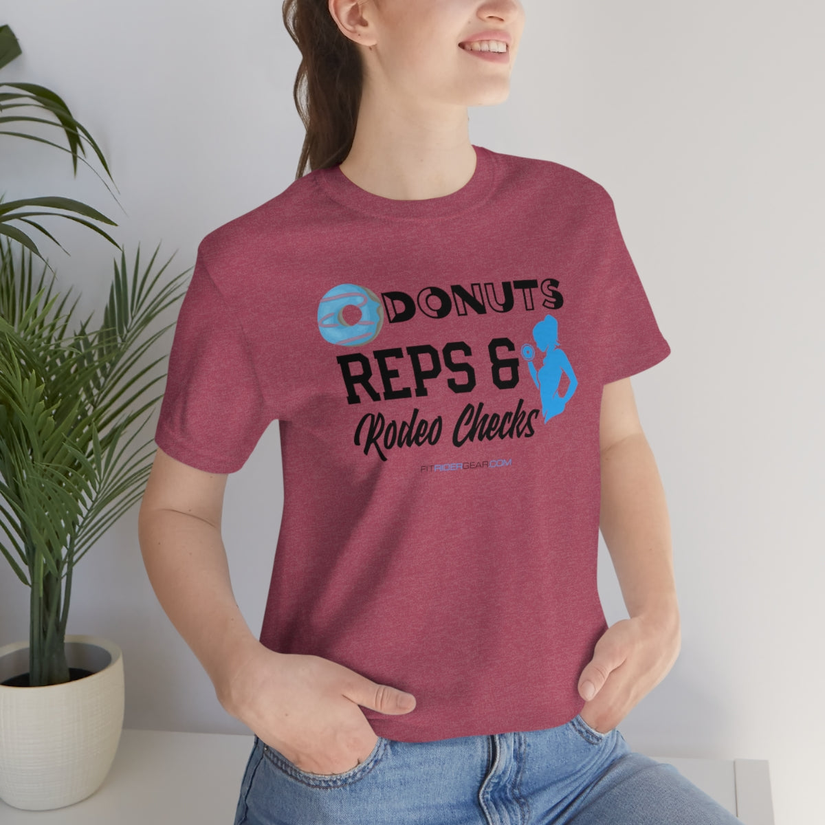 Donuts Reps & Rodeo Checks T-Shirt