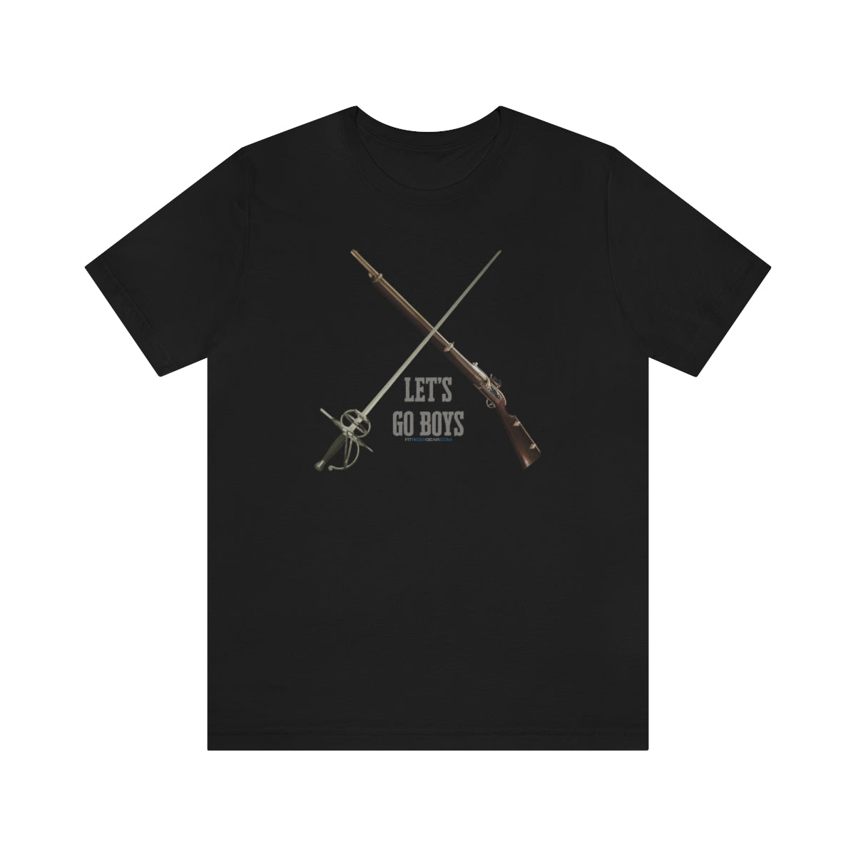 New World Musket and Rapier Let's Go Boys T-Shirt