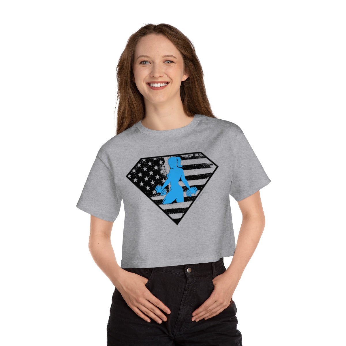 Super Patriot Cropped T-Shirt