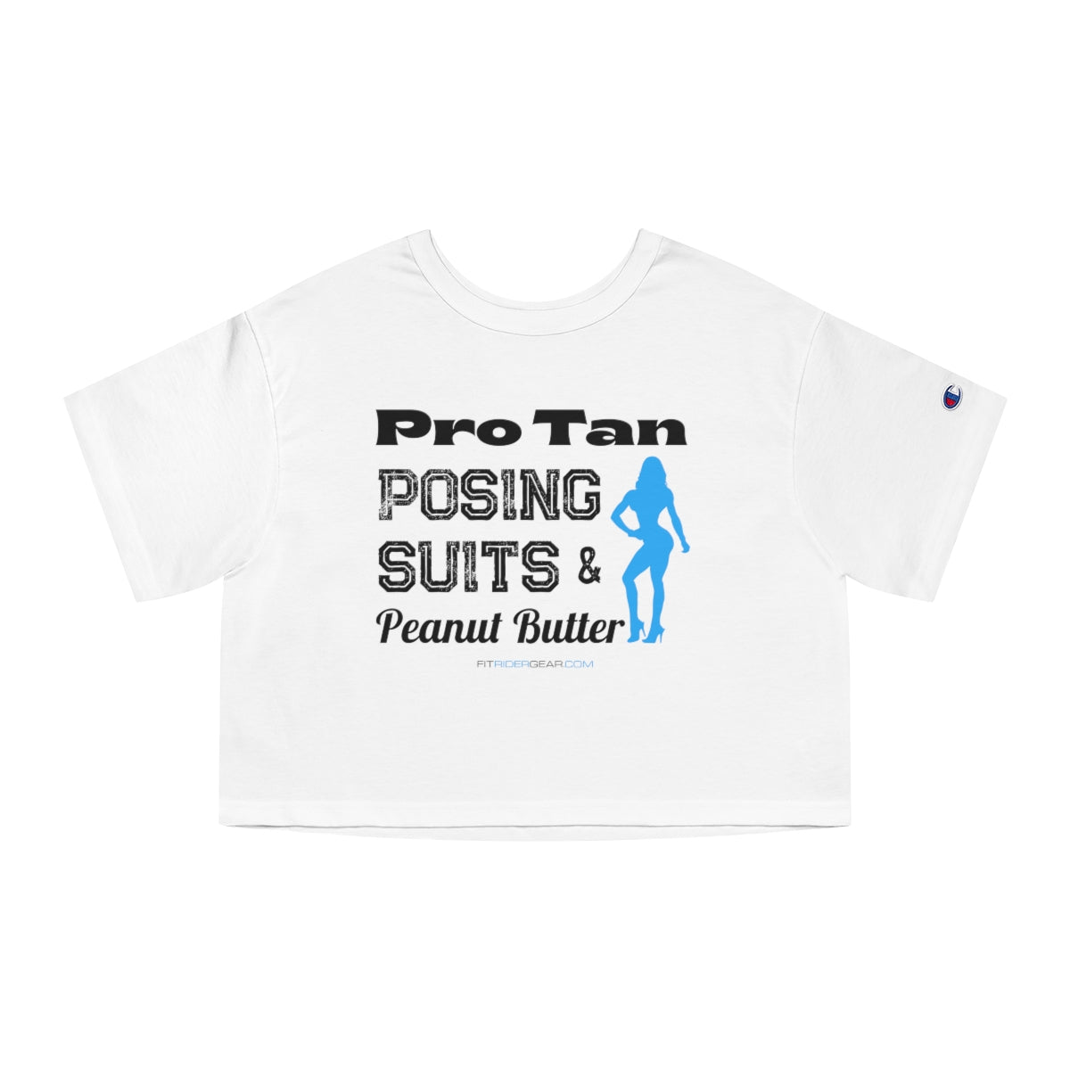 Pro Tan Posing Suits & Peanut Butter Cropped T-Shirt