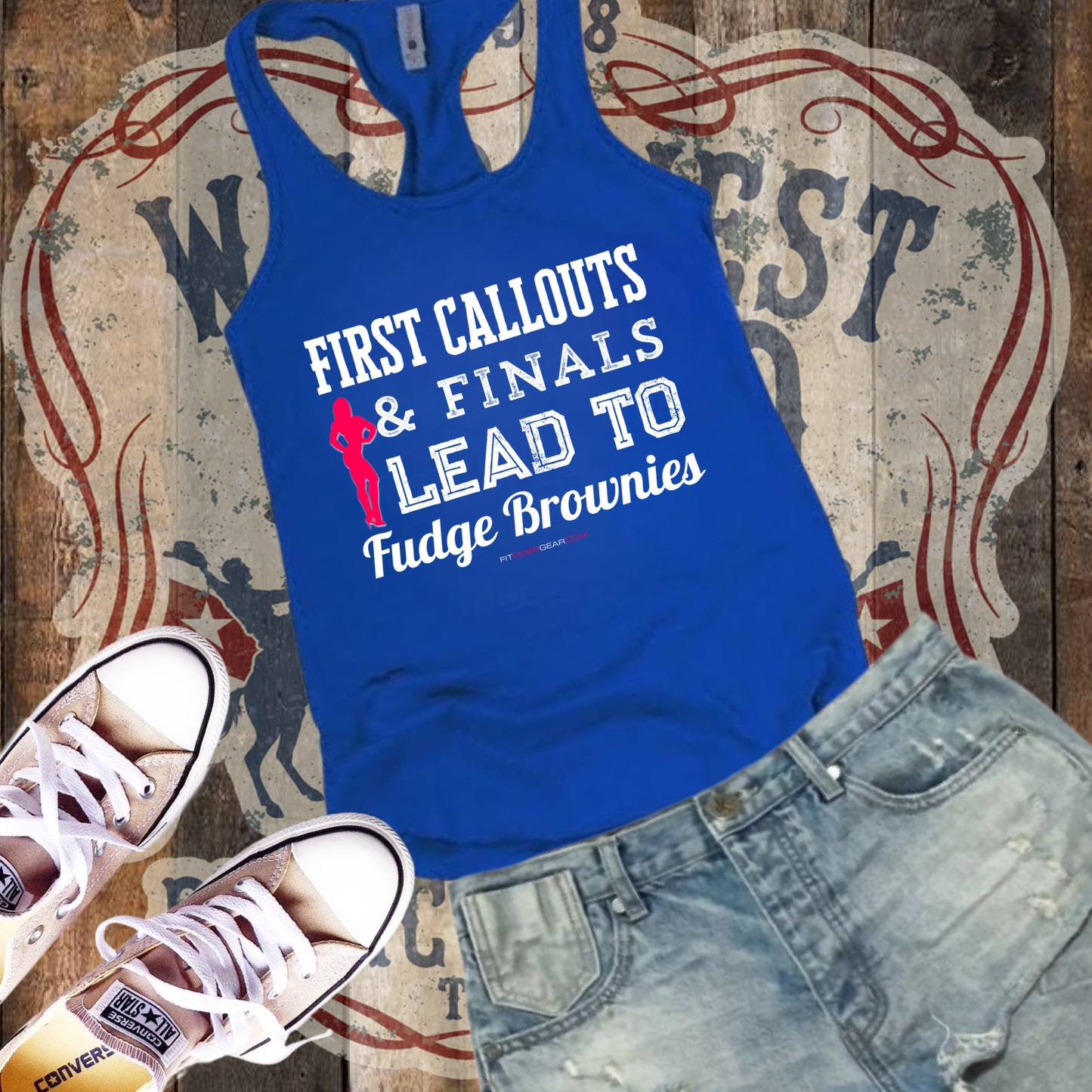 First Callouts & Finals Lead To Fudge Brownies Figure Competitor Edition Tank Top