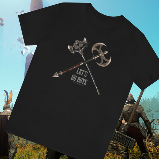 New World Great Axe and Hammer Let's Go Boys T-Shirt